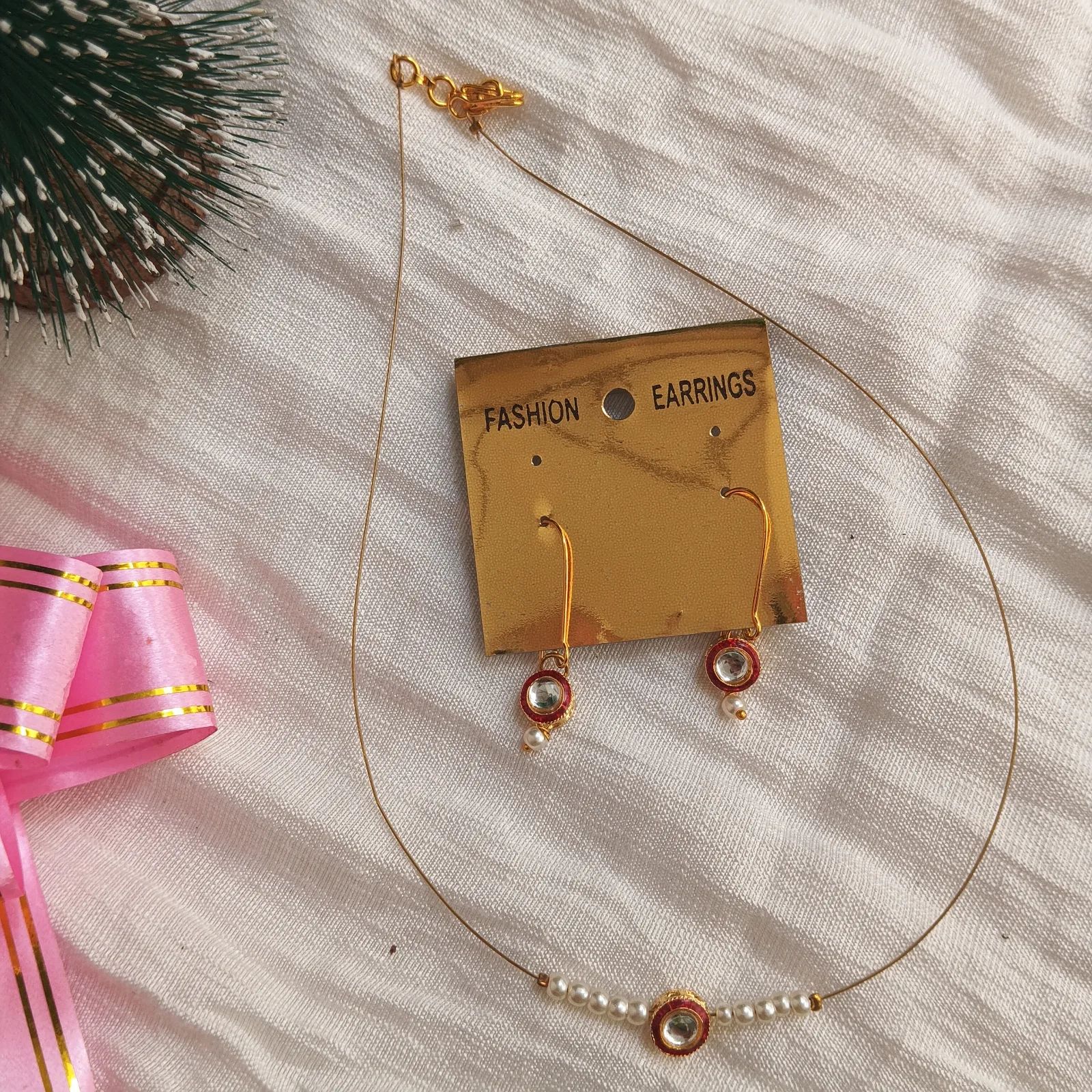 Invisible Lotus Necklace Without Earrings (copy)